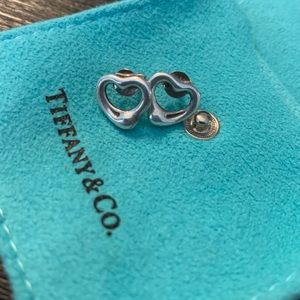 Tiffany & Co. Open Heart Earrings
